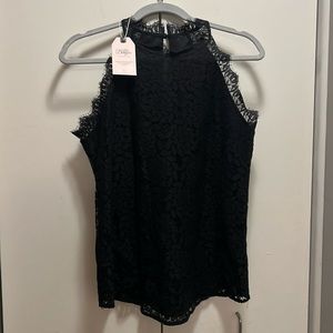 Black Lace Top